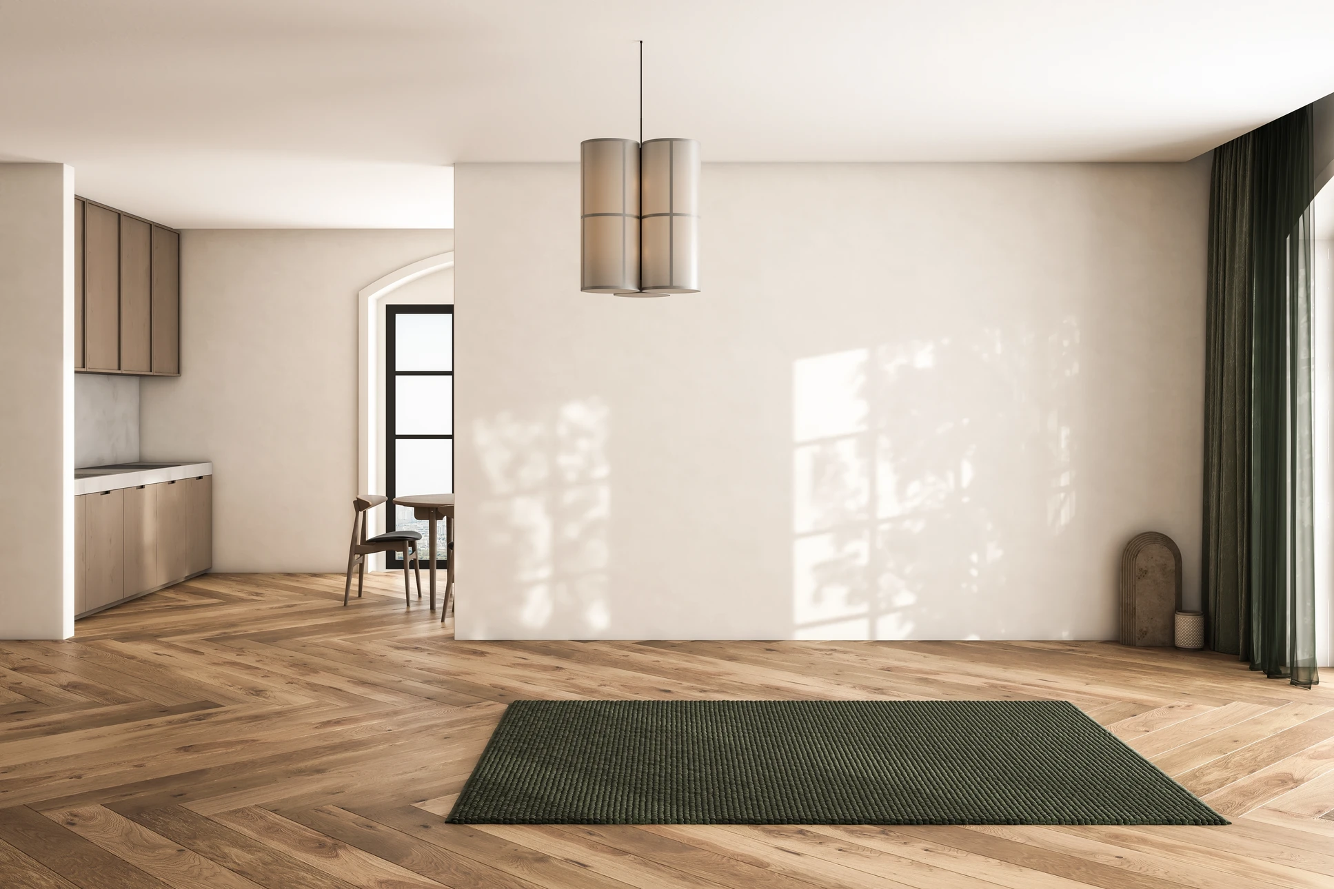 Intérieur d'une maison en rénovation